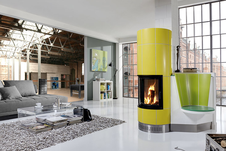 Hout inbouwhaard Ronda 67 S met draaideur